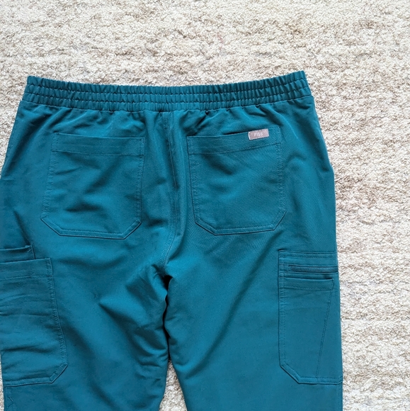 Figs yola skinny pacific blue scrub pants - Picture 8 of 10